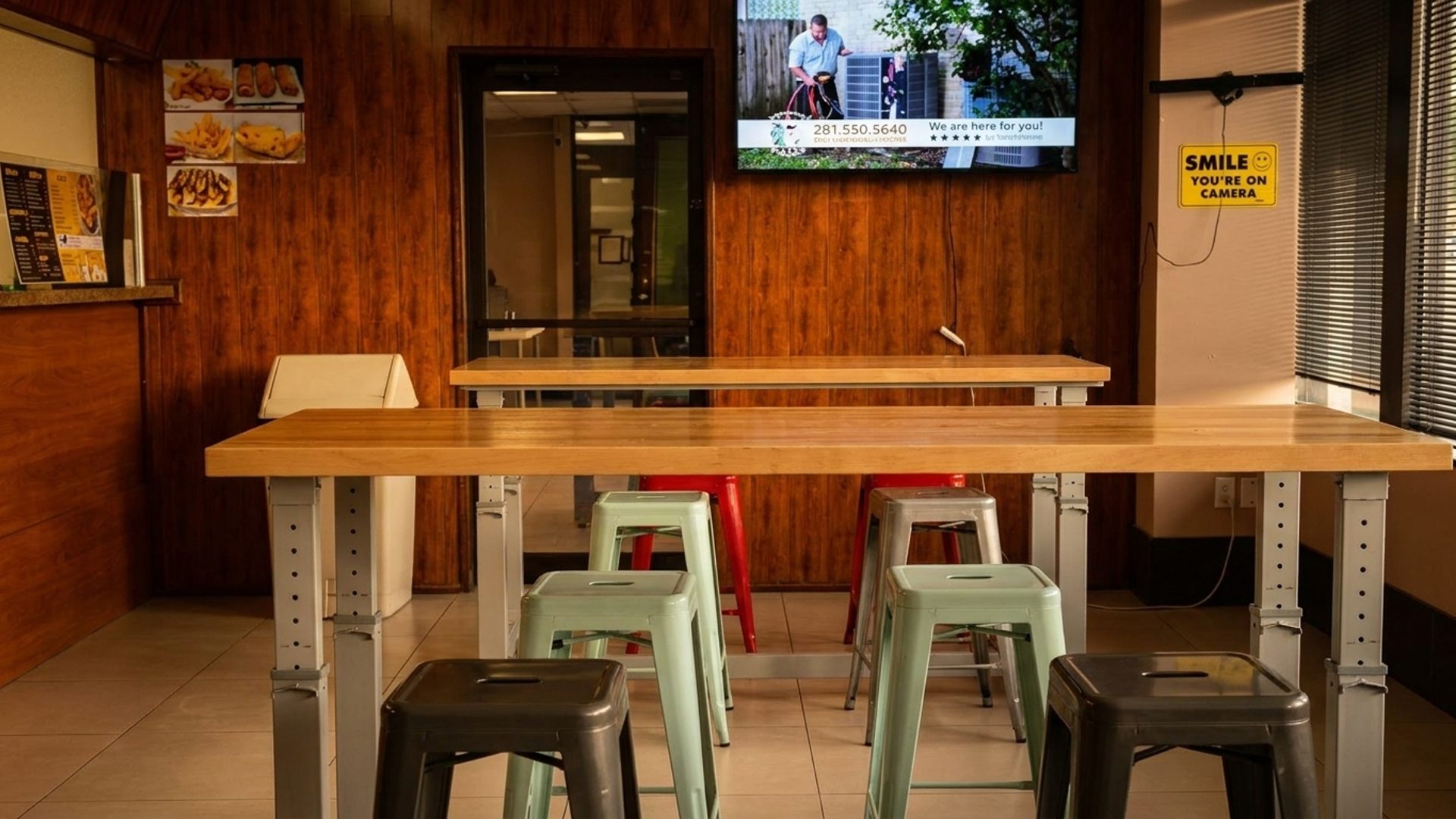 The counter on Harwin Drive